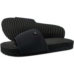 Damen flip*flop pool*neo flower Slides Schwarz