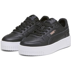 Carina Street Sneakers Mädchen PUMA Black Rose Gold White Metallic