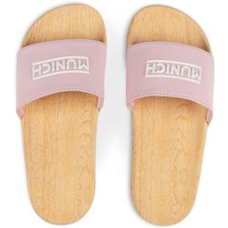 Flip-flops Munich Flat Slider Wood für frauen