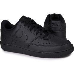 Men's Nike Court Vision Black Sneakers