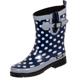 Bockstiegel Damen Regenstiefel Dorin-K blau/weiß Gr. 41