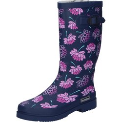 Bockstiegel Damen Regenstiefel Lena dunkelblau/multi Gr. 37