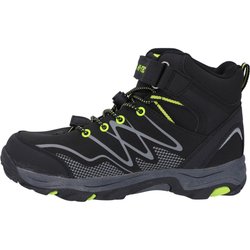 HI-TEC Wanderschuhe Hi-Tec Blackout Mid WP Jr schwarz/lime