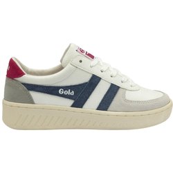 Femme Baskets Gola GRANDSLAM TRIDENT Blanc Blanc Gola