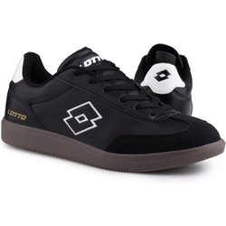 Lotto VINTAL Unisex Sneaker Low Top Schuhe 2400250U Schwarz