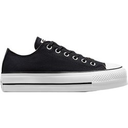 Plateau-Sneaker für Converse Chuck Taylor All Star Lift Ox, Schwarz, Damen