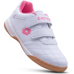 Lotto Schuhe PACER K Kinder Low Top Sneaker 2600110K Weiss/Pink