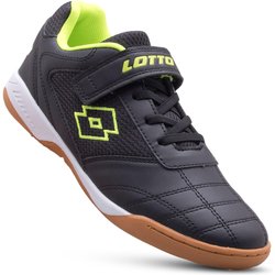 Lotto Schuhe WHIZZER K Kinder Low Top Sneaker 2600120K Schwarz /Gelb