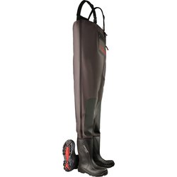 Dunlop Stiefel Purofort+ Wathose schwarz Gr. 40