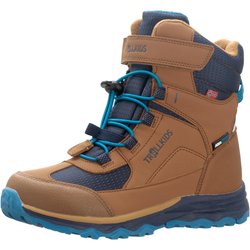 Kinder Winterboots Hafjell Mandel/Mystisches Blau