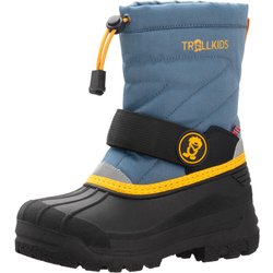 Kinder Winterschuhe Telemark PRO Stahlblau/Mango