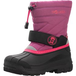 Kinder Winterschuhe Telemark PRO Pflaume/Magenta