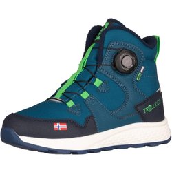 Kinder Winterschuhe Bergen Mid Cut dunkel Marine/Frischgrün
