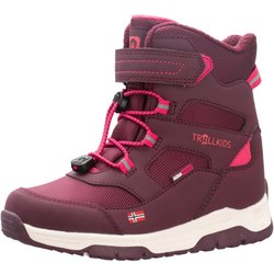Kinder Winterschuhe Lofoten PRO Burgunderrot/Magenta
