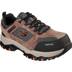 SKECHERS GREETAH Herren Sicherheitsschuh Arbeitsschuhe Halbschuhe Braun