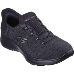SKECHERS SUMMITS-DAZZLING HAZE 149937 BBK Sneakers Slip in Damen schwarz