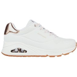 Women's Skechers Shimmer away White Sneakers