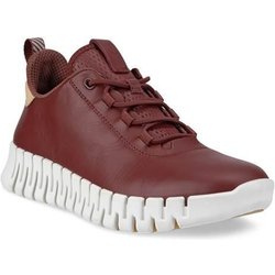 Ecco Gruuv Schuhe rot-braun Damen Sneakers 218203