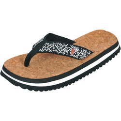 F2 Herren Schuhe Beach Slipper  Flip Flops 36/37 Schwarz 2024/25