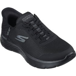 SKECHERS SLIP INS GO WALK Flex - Grand Entry Sneakers Damen schwarz 124836 BBK