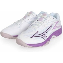 Mizuno THUNDER BLADE Z Damen Volleyball Indoor Hallenschuh V1GC237010 weiß/lila