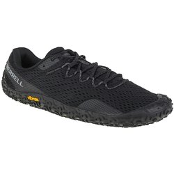 Trail-Schuhe Mann Merrell Vapor 6 Schwarz
