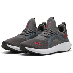 Softride Enzo 5 Laufschuhe Erwachsene PUMA Cool Dark Gray For All Time Red White