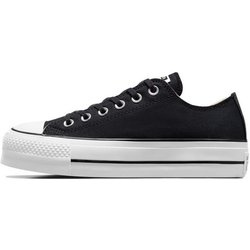 Plateau-Sneaker für Converse Chuck Taylor All Star Lift Ox, Schwarz, Damen