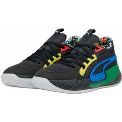 Basketballschuhe für Erwachsene Puma Court Rider Chaos Schwarz