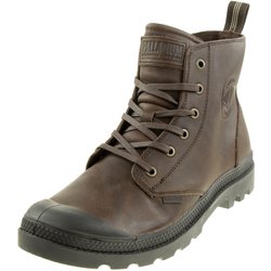 PALLADIUM Unisex Pampa Zip Leather ESS Boots Stiefelette 76888 Braun