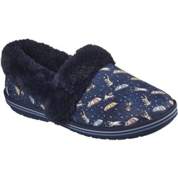 Skechers Damen BOBS TOO COZY - MOVIE NIGHT Hausschuhe Pantoffeln 113486