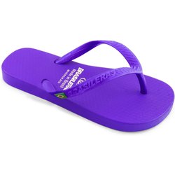 Unisex-Strand-Flip-Flops fliederfarben mit rutschfester Gummisohle
