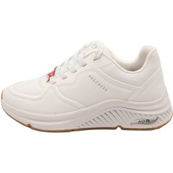Turnschuhe Skechers S-Miles, Weiß, Damen