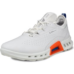 ECCO Herren Biom C4 2024, Golfschuhe für Herren, Weiß/Orange