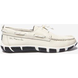 Janaele Bootsschuh Damen weiß-blau