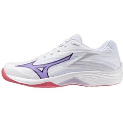 Mizuno THUNDER BLADE Z Volleyballschuhe Damen Indoor V1GC237020 Weiß/Lila/Rosa