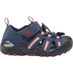 Jugendliche CRAB Sandale Marineblau/Rot