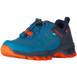 Kinder Hiker Low Trolltunga XT Arktikblau/Glühendes Orange/Dunkles navy