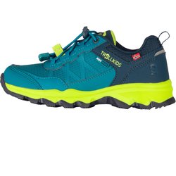 Kinder Hiker Low Trolltunga XT Hafenblau/Frühlingsblatt/Dunkelindigo