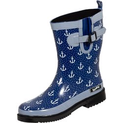 BOCKSTIEGEL Regenstiefel Regenstiefel Marleen dk.blau/multi