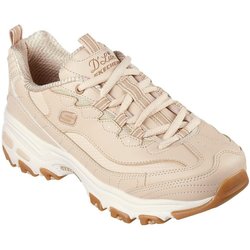 Turnschuhe Skechers D'lites-goo, Braun, Damen