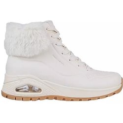 Botas Planas Mujer Skechers Fall Air Beige