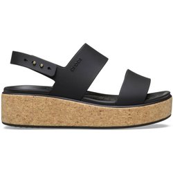 Crocs Brooklyn Cork Low Wedge Women's Sandal
