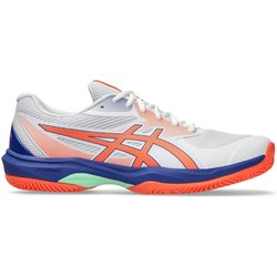 Tennis Padelschuhe Herren - ASICS Game FF Padel - White/VividCoral