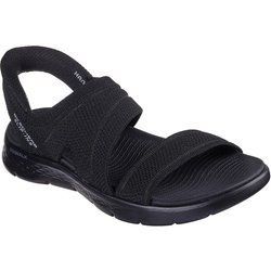 Sandalen Skechers Go Walk Flex Sandal-, Schwarz, Damen