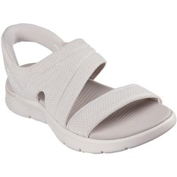 Sandalen Skechers Go Walk Flex Sandal-, Weiß, Damen