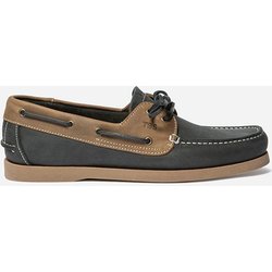 Phenis Bootsschuh Herren navy-braun