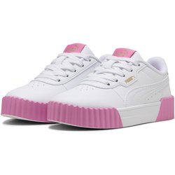 Carina 3.0 Sneakers Mädchen PUMA White Gold Posie Pink