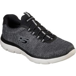 Skechers Sport Mens SUMMITS FORTON Sneakers Men WIDE FIT Schwarz/Weiß