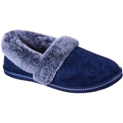 Skechers Damen Cozy Campfire - TEAM TOASTY Hausschuhe Pantoffeln 32777 Blau